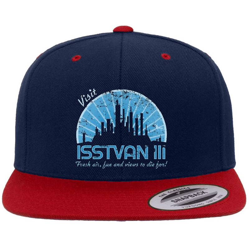 Visit (blue) Richardson Premium Trucker Snapback Caps