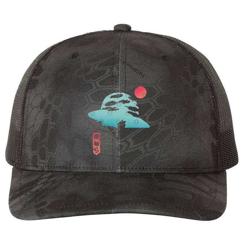 One Piece Silhouette T-Shirt Premium Flat Bill Snapback Caps