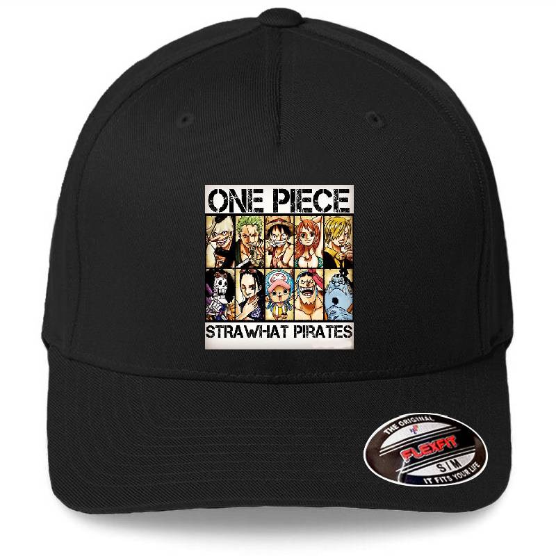 One Piece Straw Hat Pirates Classic T-Shirt Richardson Premium Trucker Snapback Caps