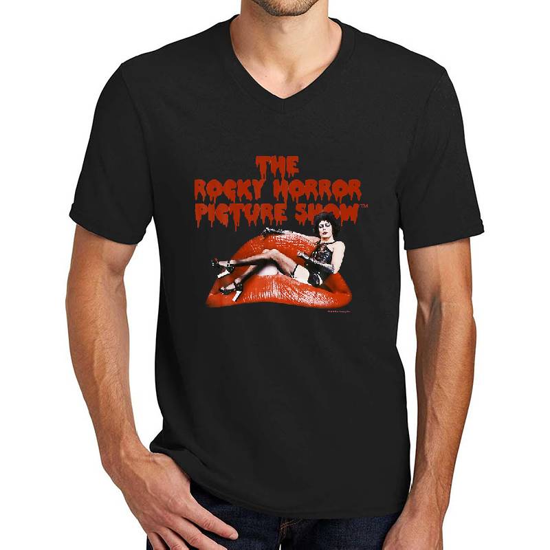 The Rocky Horror Picture Show Dr Frank N Furter Logo Unisex T-shirts