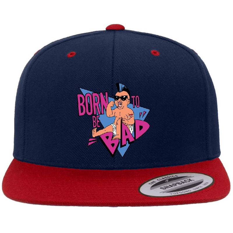 Born To Be Bad HD Unisex V-Neck T-Shirts