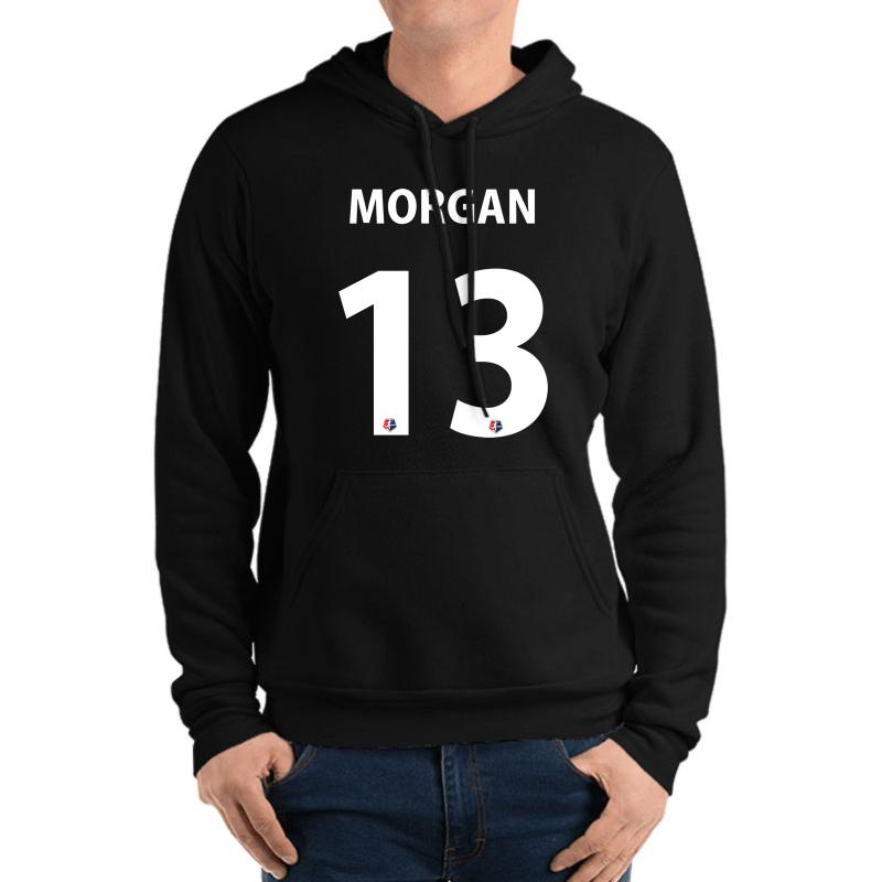 Alex Morgan Orlando Pride Unisex Hooded Sweatshirt Men Black