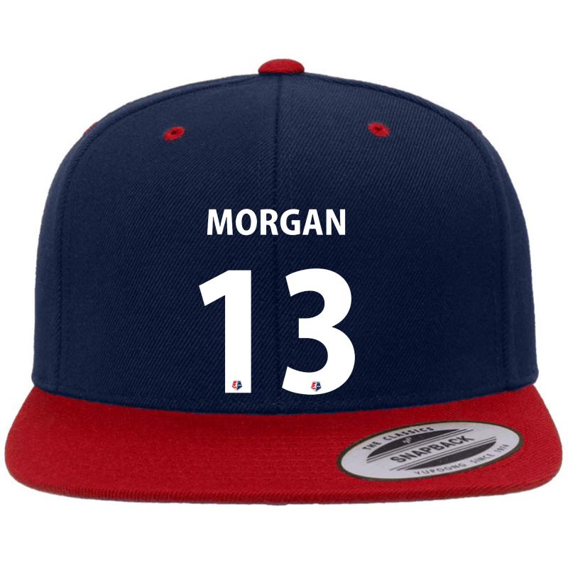 Alex Morgan Orlando Pride Premium Flat Bill Snapback Cap  Navy