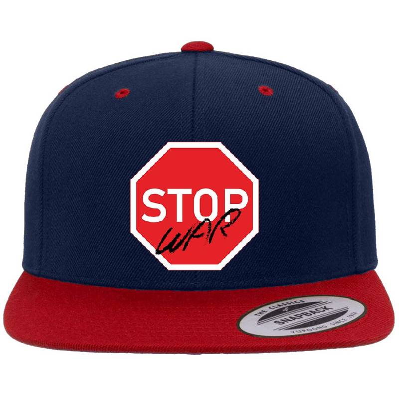 Stop War - No War Richardson Premium Trucker Snapback Caps