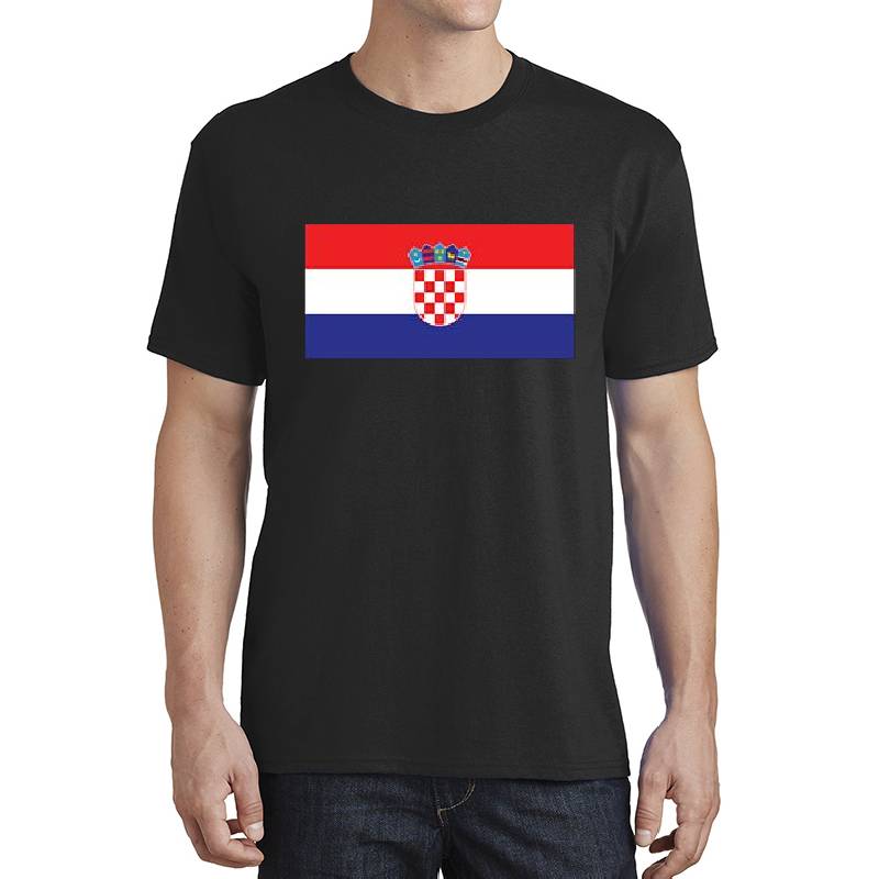 Croatia Flag Premium Flat Bill Snapback Caps