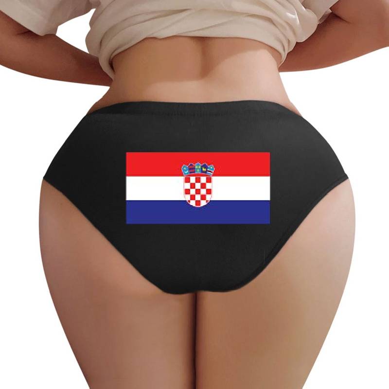 Croatia Flag Premium Flat Bill Snapback Caps