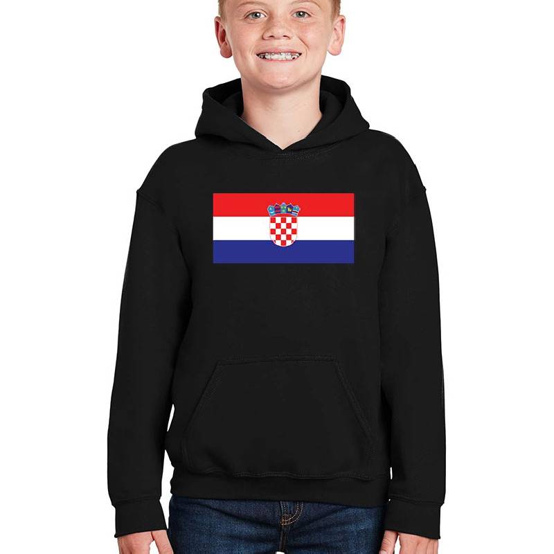 Croatia Flag Premium Flat Bill Snapback Caps