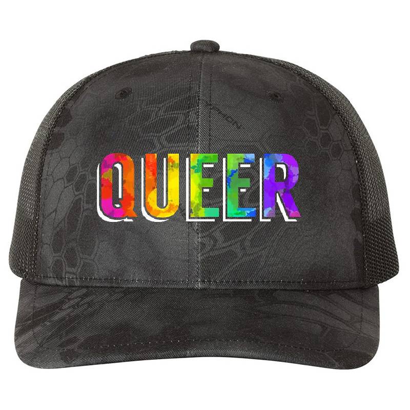 Queer Premium Flat Bill Snapback Caps
