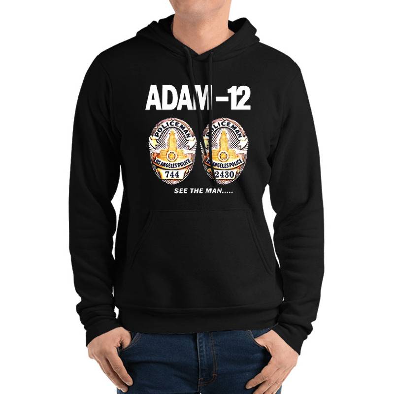 Adam-12 TV Series 70's Retro Unisex V-Neck T-Shirts