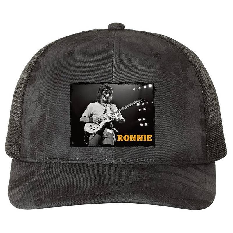 Ronnie Wood  Premium Flat Bill Snapback Caps