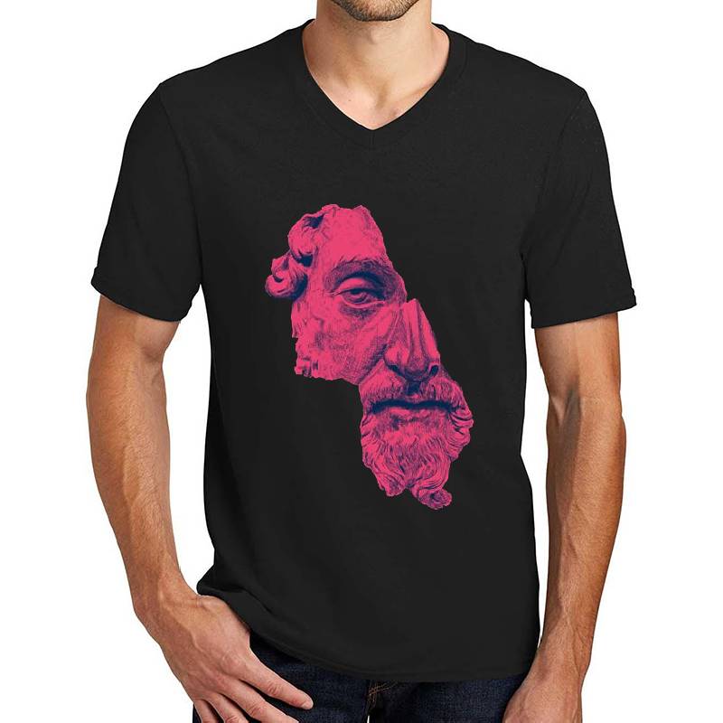 MARCUS AURELIUS ANTONINUS AUGUSTUS  prussian blue  vivid red Youth Hooded Sweatshirts