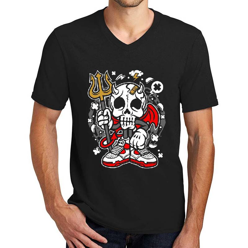 FUN TRIDENT WITH RED SNEAKERS Women Underwear Panties