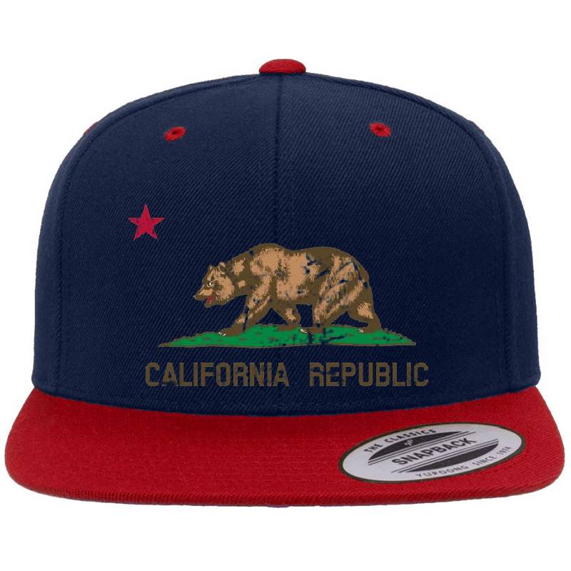 California Republic State Flag Distressed Vintage Youth T-Shirts