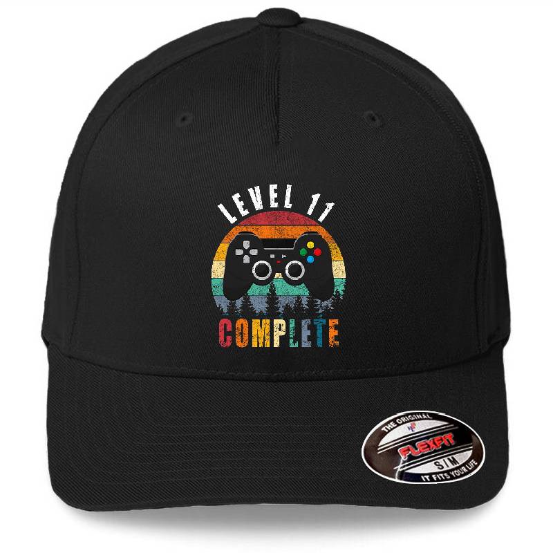 Level 11 Complete Retro Vintage 11st Birthday Gift For Gamer Unisex T-shirts