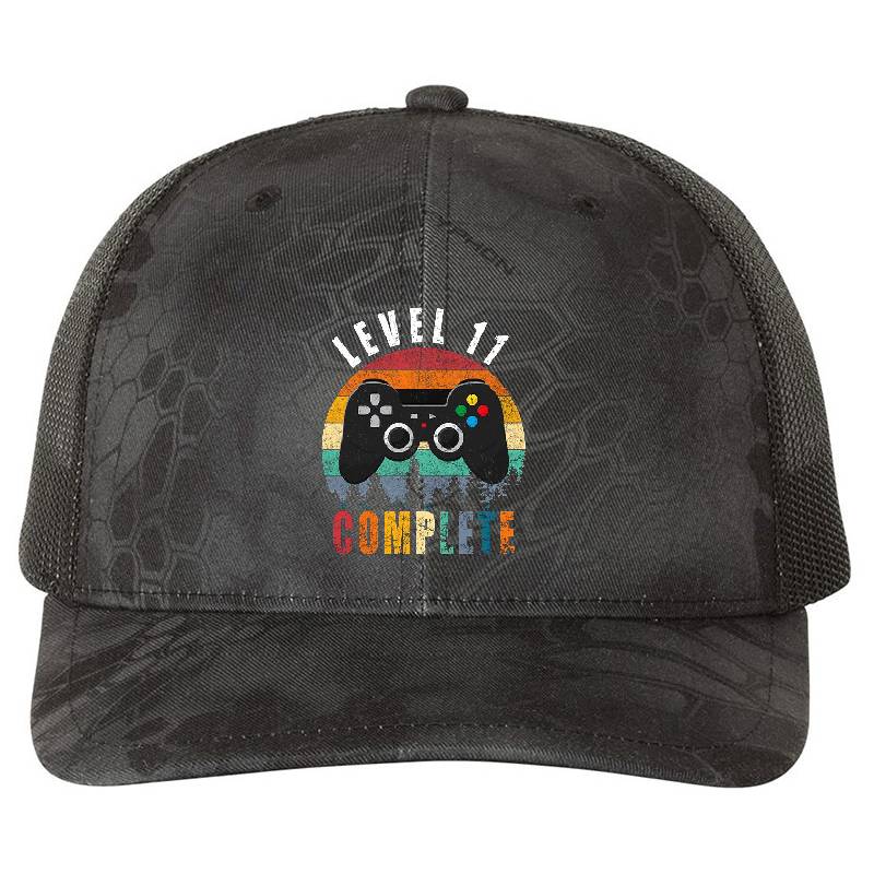 Level 11 Complete Retro Vintage 11st Birthday Gift For Gamer Unisex T-shirts