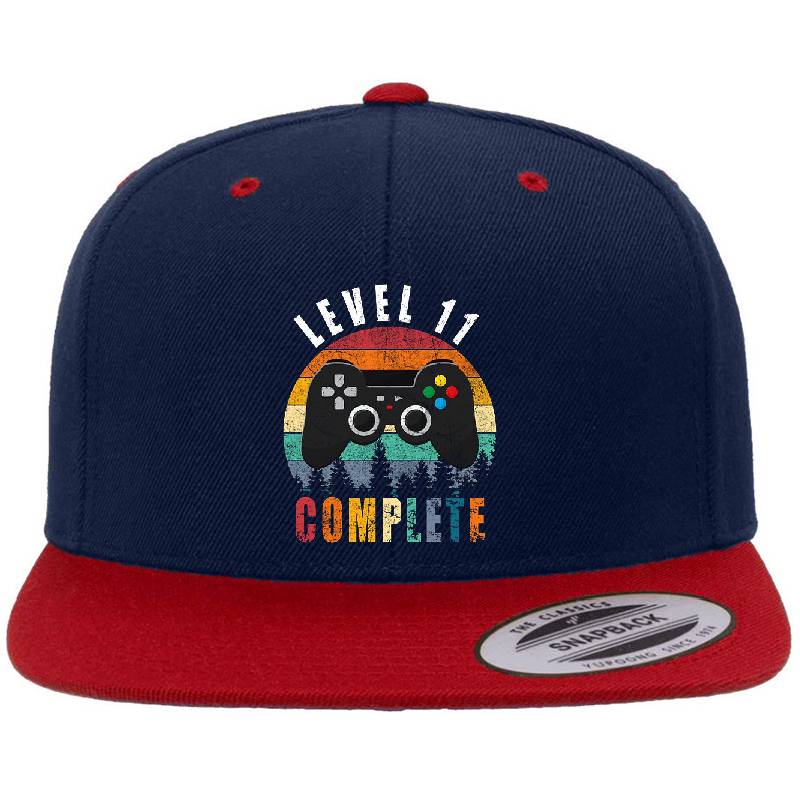 Level 11 Complete Retro Vintage 11st Birthday Gift For Gamer Unisex T-shirts