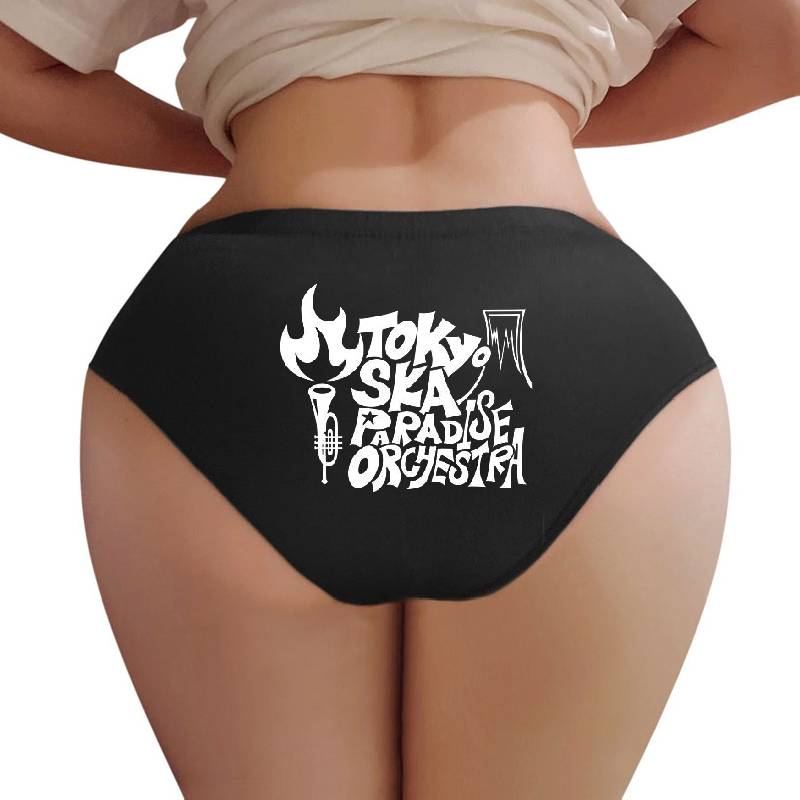 Tokyo Ska Paradise Orchestra White Logo Premium Flat Bill Snapback Caps