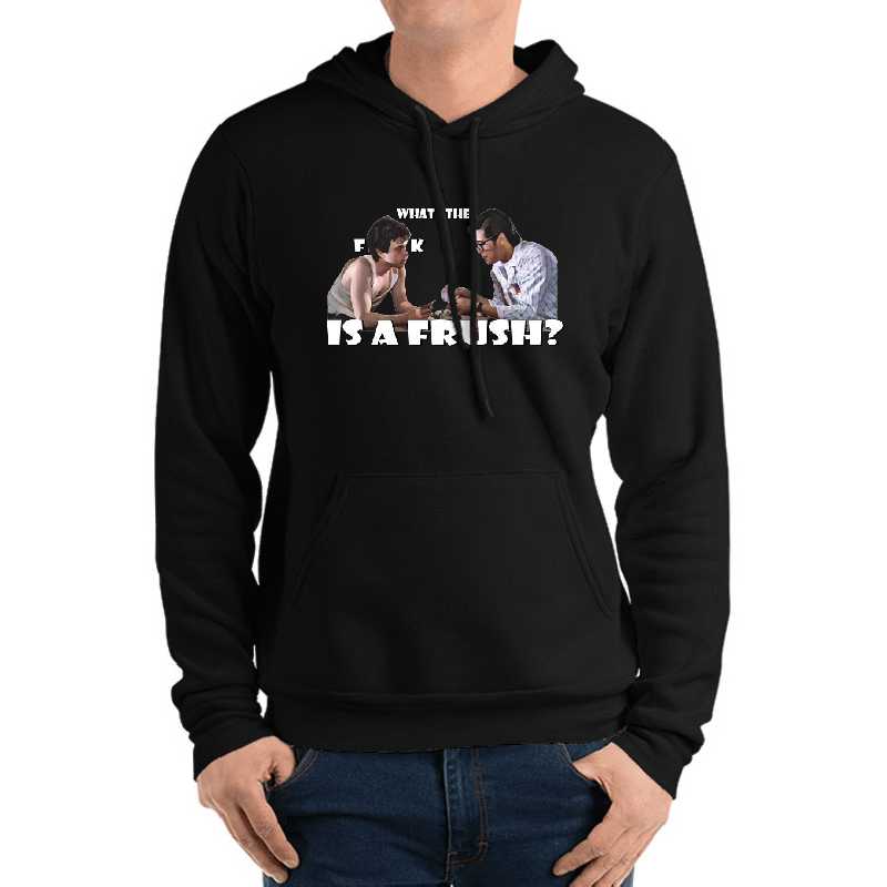 REVENGE OF THE NERDS - WTF is a frush? designed and sold by Synth Overlord Designs. Youth Hooded Sweatshirts