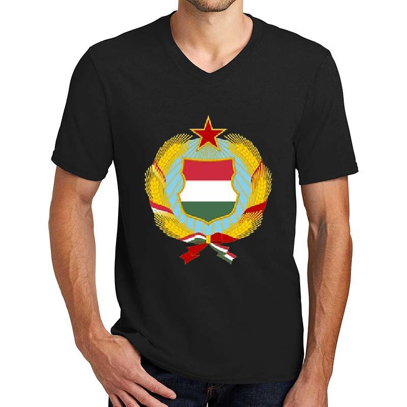 Communist Hungary emblem Premium Flat Bill Snapback Caps