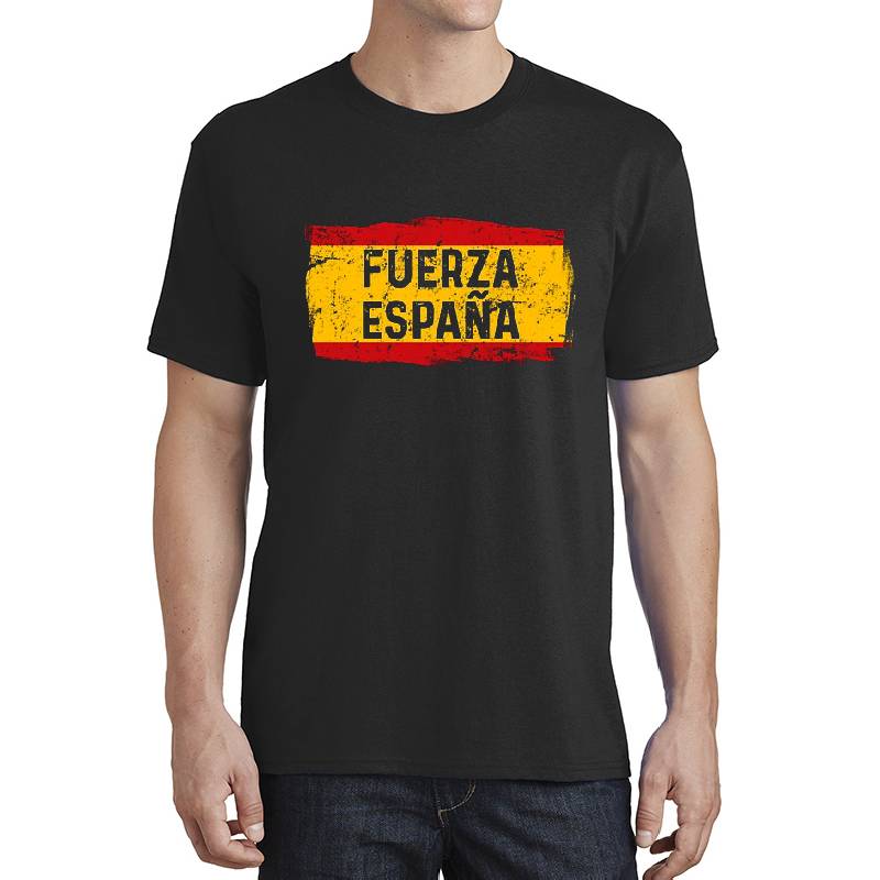 Spain Flag Cool Spanish Flag Bandera España Men Women T-Shirt Flexfit Baseball Caps