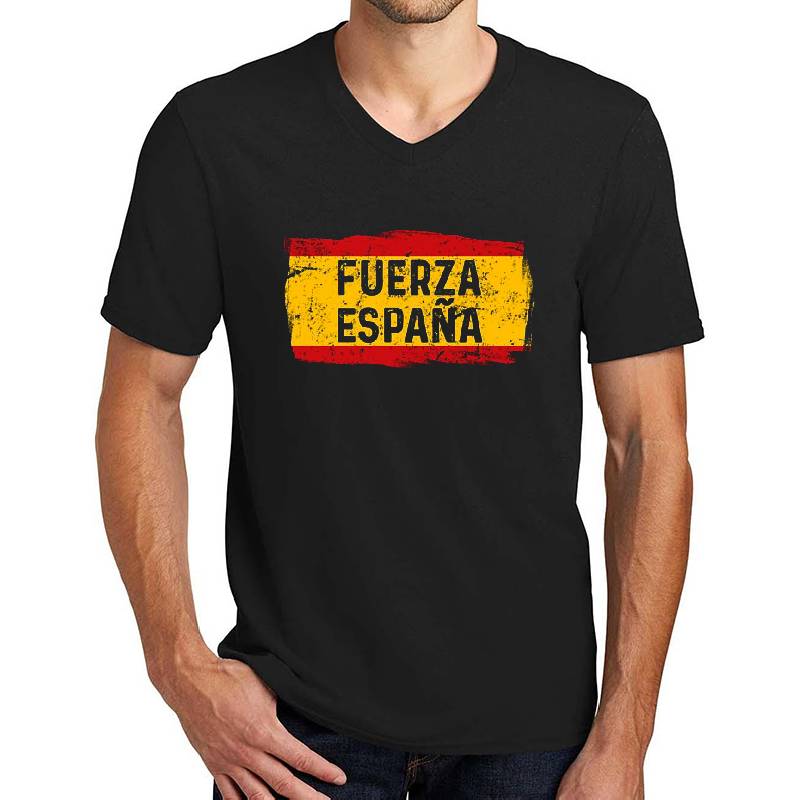 Spain Flag Cool Spanish Flag Bandera España Men Women T-Shirt Flexfit Baseball Caps