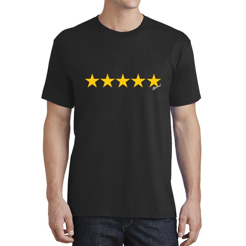 5 Star General Unisex T-Shirt Men Black