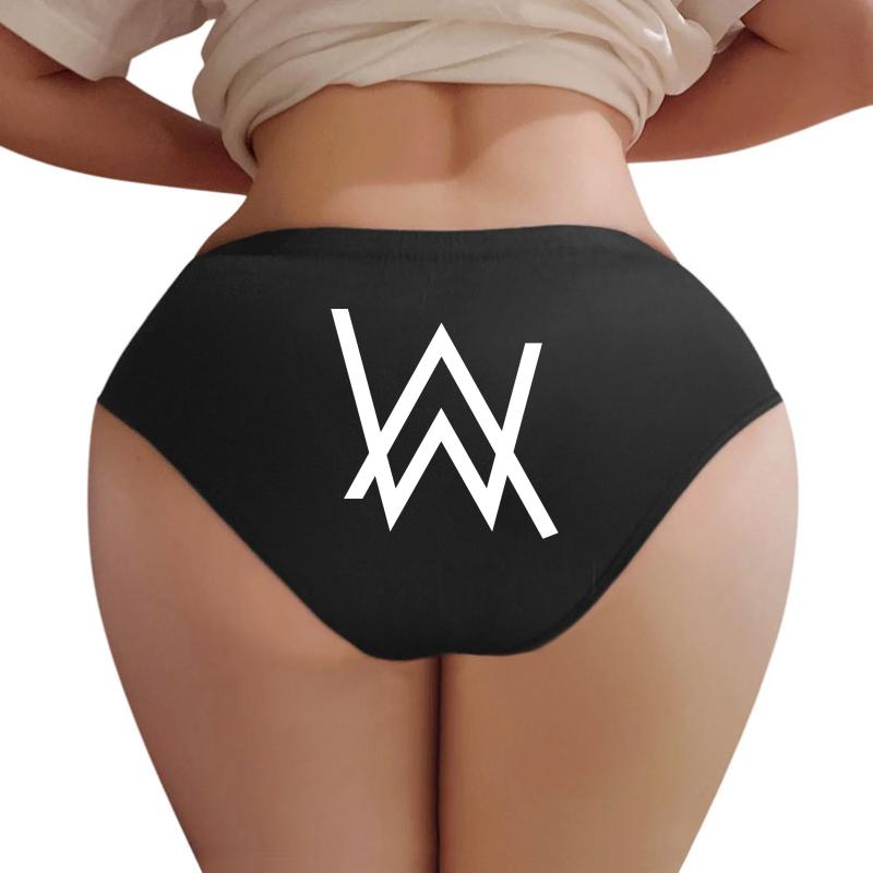 Alan Walker Women Underwear Panties Women Black