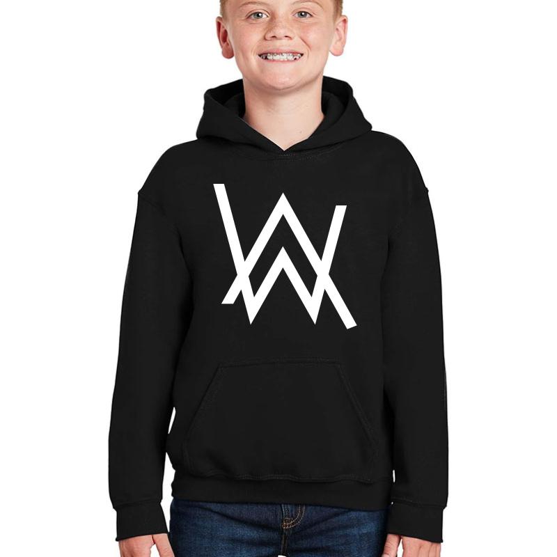 Alan Walker Youth Hooded Sweatshirt Boy Black