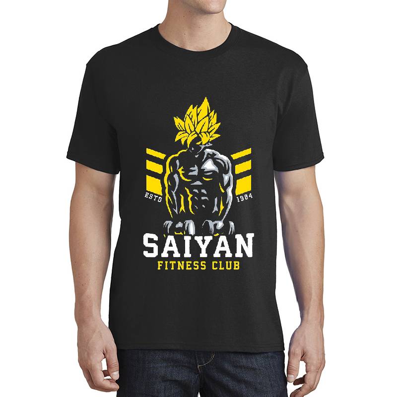 Saiyan Fitness Club, Train Insaiyan, Anime Gym Motivation - Dragon Ball Youth T-Shirts