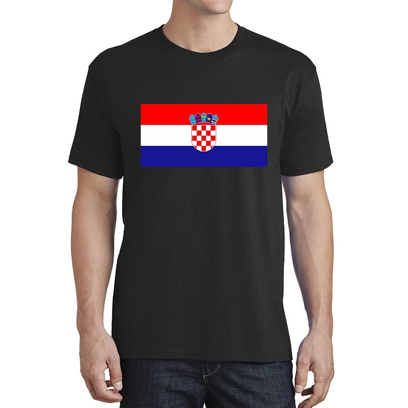 Croatia Flag - Flag of Croatia Premium Flat Bill Snapback Caps