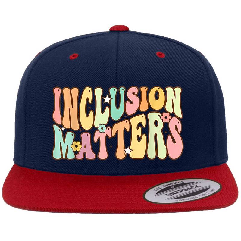 Inclusion Matters Special Education Autism Awareness Teacher Unisex V-Neck T-Shirts