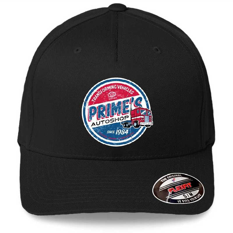 Prime&x27;s Autoshop   Vintage Distressed Style   Garage      Unisex T-shirts