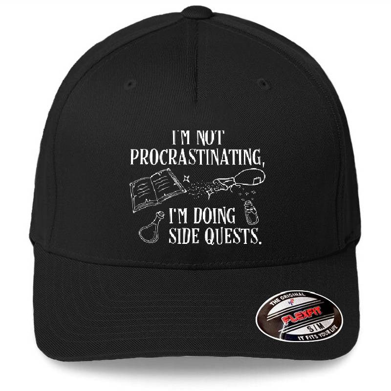 I'm not procrastinating i'm doing side quests Richardson Premium Trucker Snapback Caps