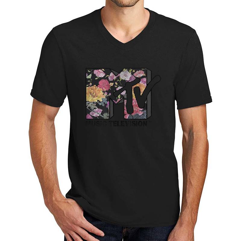 Logo Floral Style Graphic Unisex T-shirts