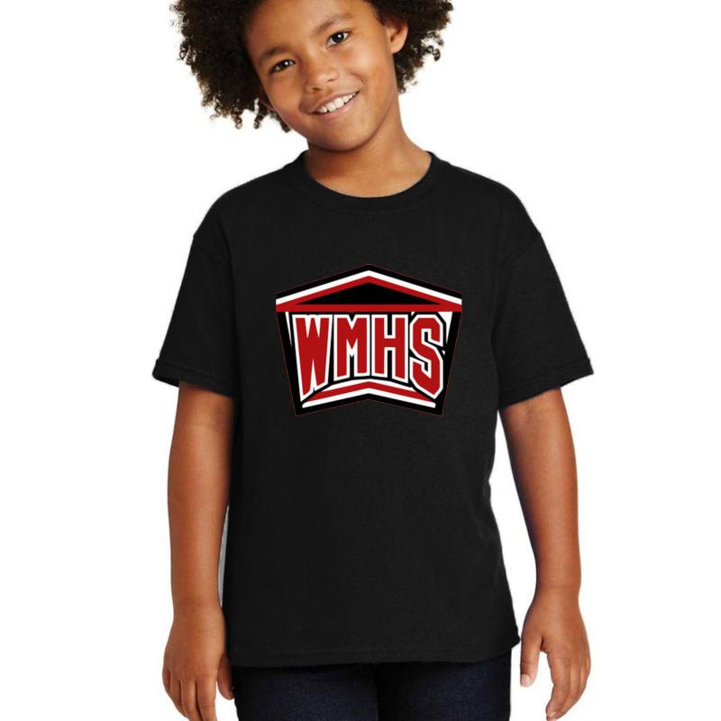 William Mckinley High School Glee Youth T-Shirt Boy Black