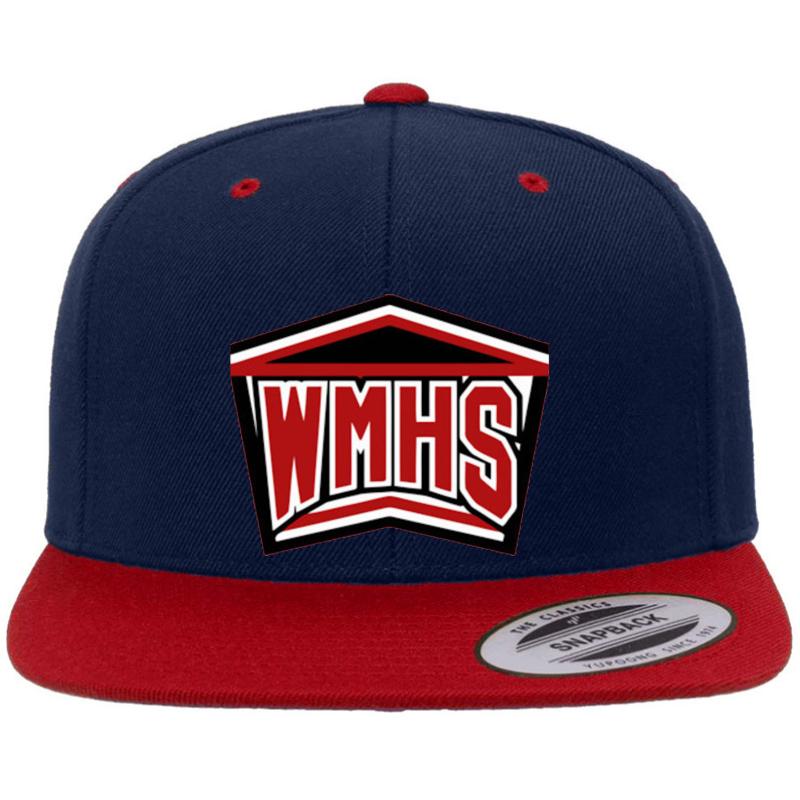 William Mckinley High School Glee Premium Flat Bill Snapback Cap  Navy