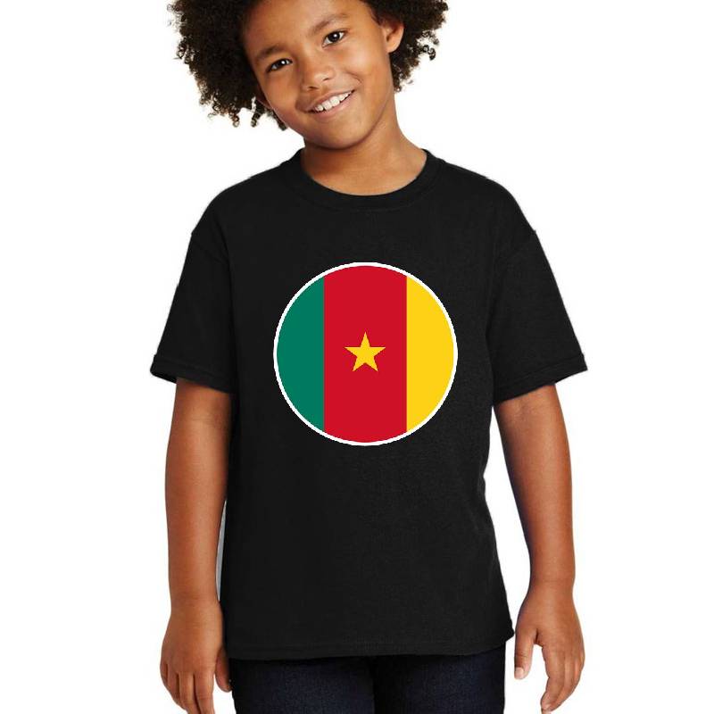 CAMEROON FLAG (Cameroon National Flag) Unisex V-Neck T-Shirts