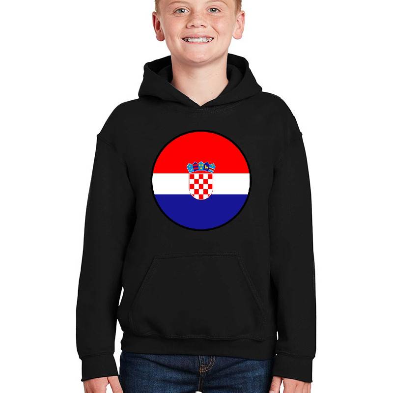 CROATIA FLAG (Flag of Croatia) Premium Flat Bill Snapback Caps
