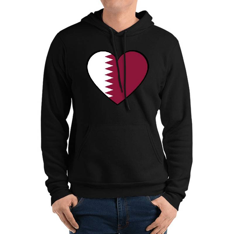 QATAR FLAG (Qatar National Flag) Youth Hooded Sweatshirts