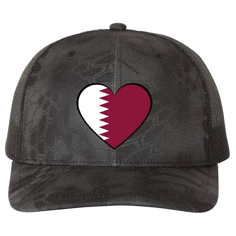 QATAR FLAG (Qatar National Flag) Youth Hooded Sweatshirts