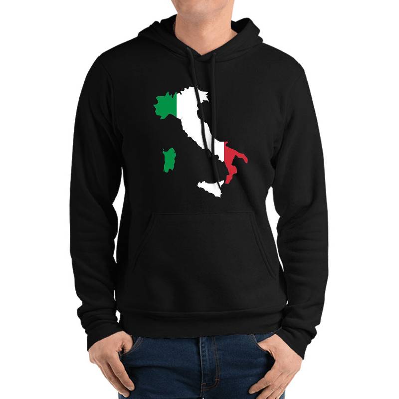Italy Flag Youth Hooded Sweatshirts