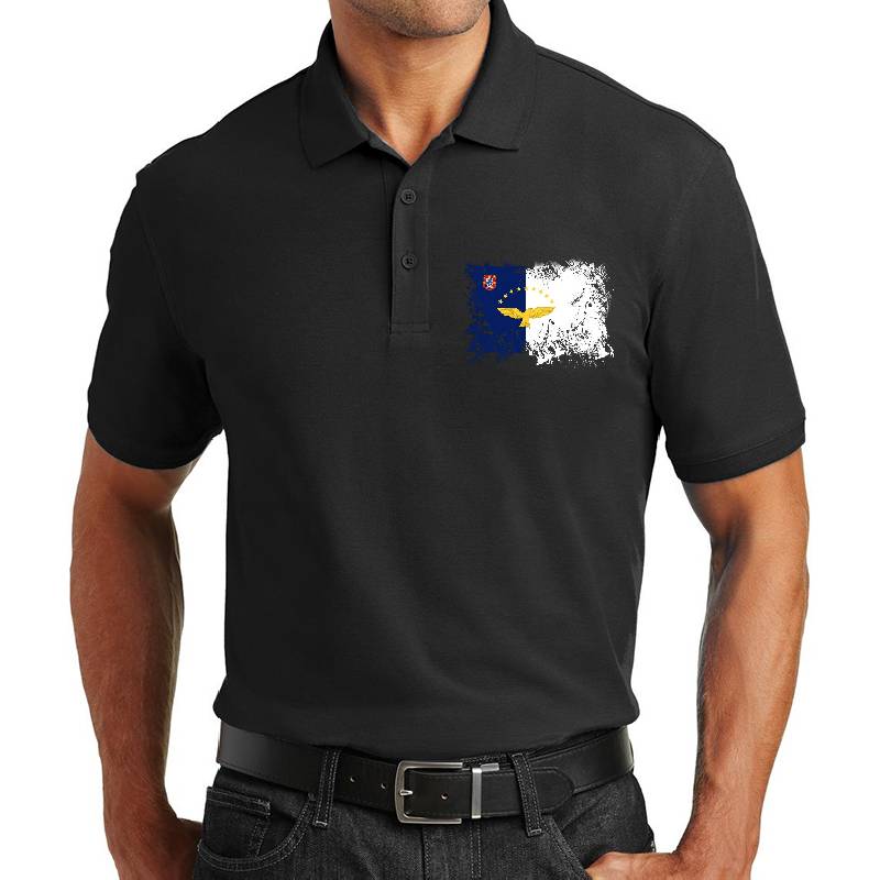 Azores Flag Premium Flat Bill Snapback Caps