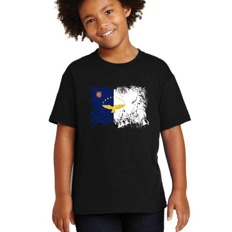 Azores Flag Premium Flat Bill Snapback Caps