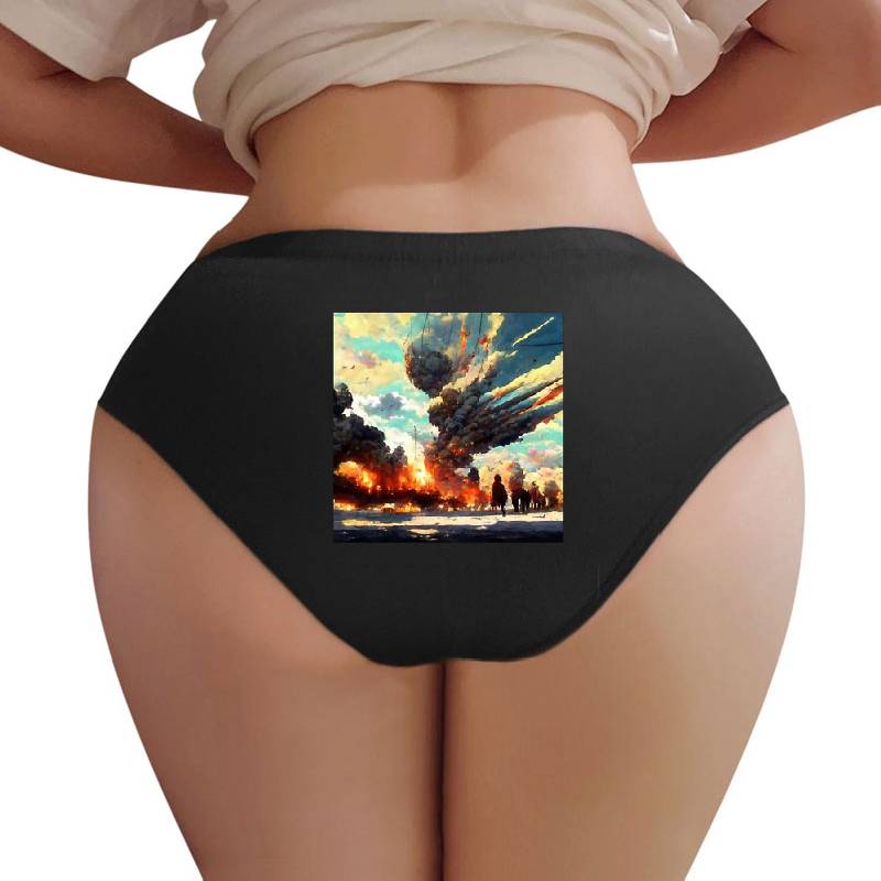 Epic explosion smoke plume during war Youth Hooded Sweatshirts