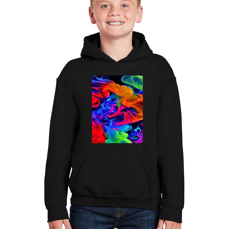 Future art - liqued smoke jets Youth T-Shirts