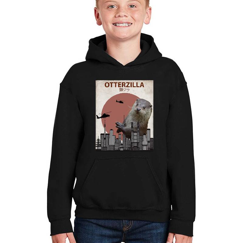 Otterzilla - Giant Otter Monster Unisex T-shirts