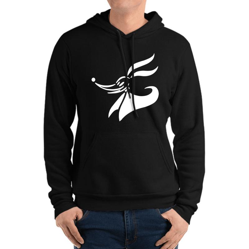 Zero - Nightmare Before Christmas Unisex Hooded Sweatshirt Men Black