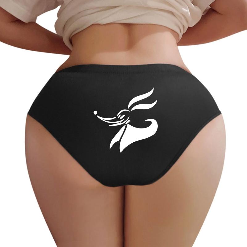 Zero - Nightmare Before Christmas Women Underwear Panties Women Black