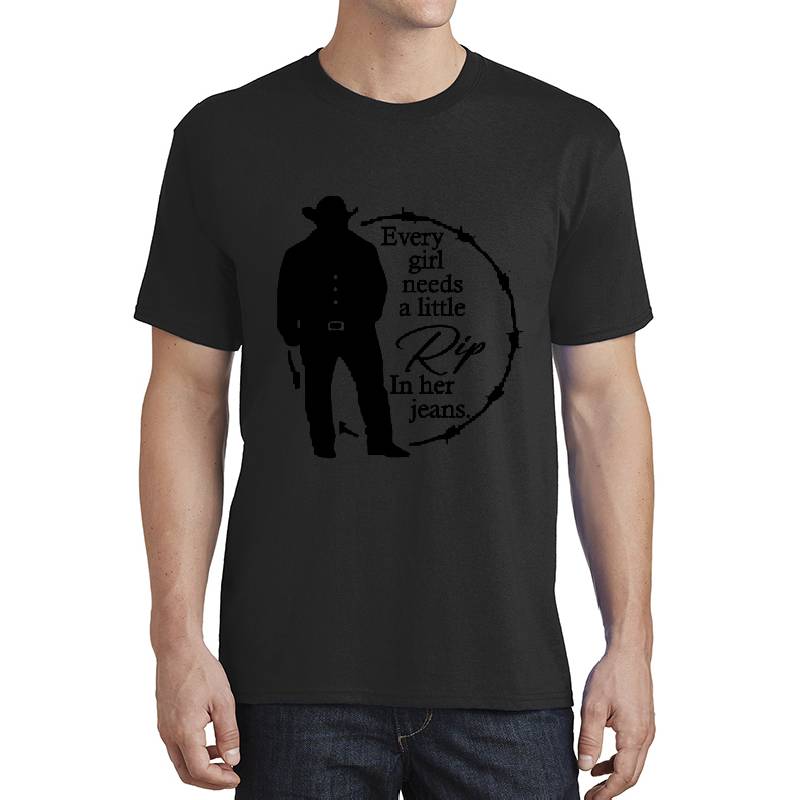 Every Girl Needs A Little Rip In Her Jeans Youth T-Shirts