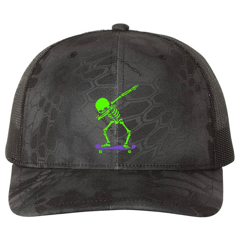 Halloween Dabbing Skeleton Skateboard Dab Skate Glow Unisex Hooded Sweatshirts